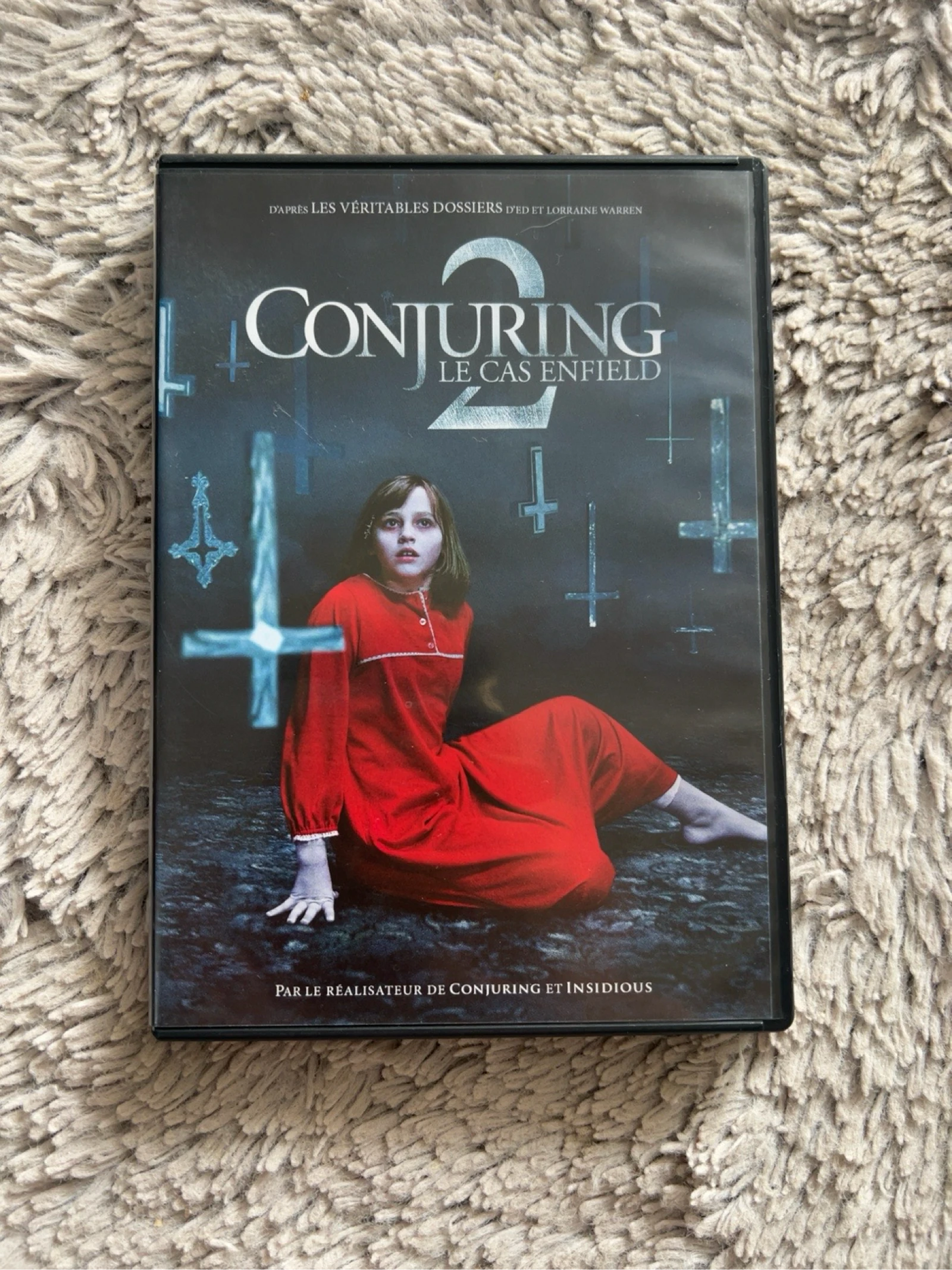 DVD Conjuring 2 : Le Cas Enfield – Édition 2 DVD – Film d’horreur – Très bon état